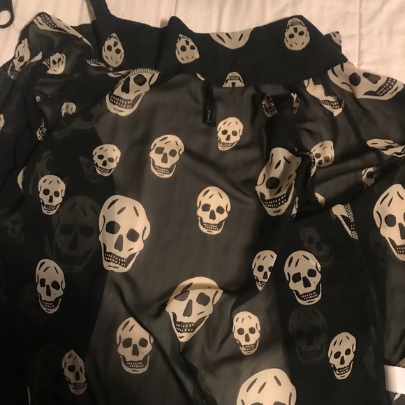 Sheer button up - Picture 1 of 3